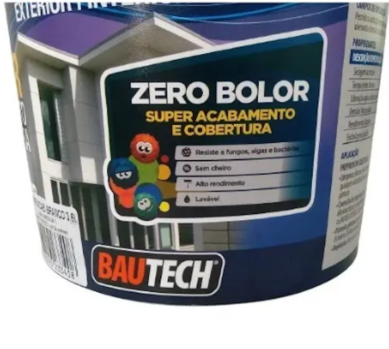 Bautech Tinta Acrílica Standard – Zero Bolor 2