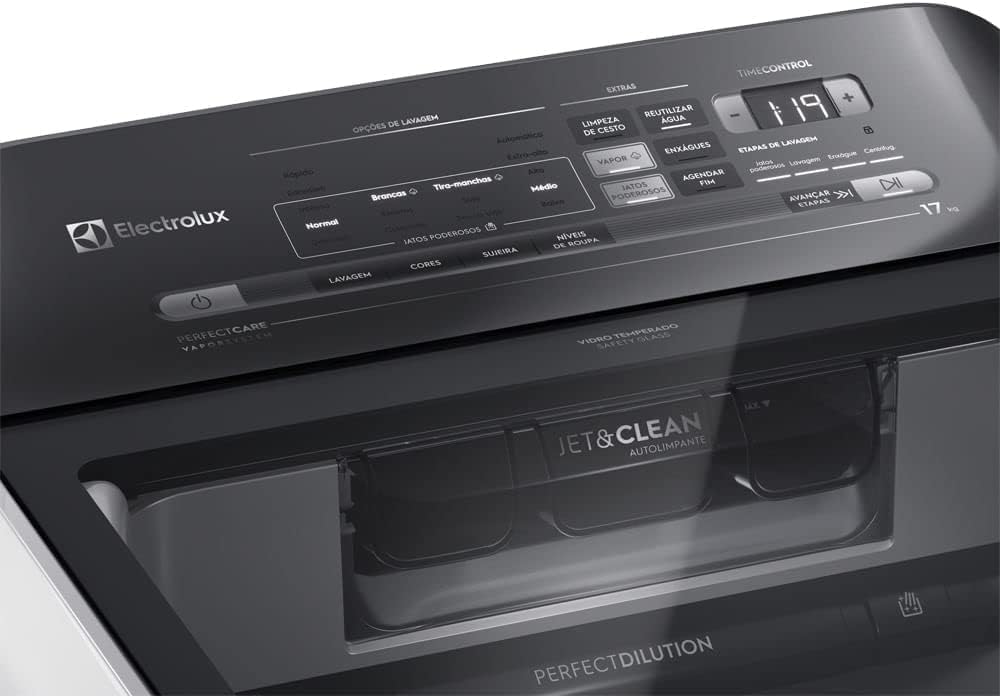 Máquina de Lavar 17 kg Electrolux Perfect Care Digital 5