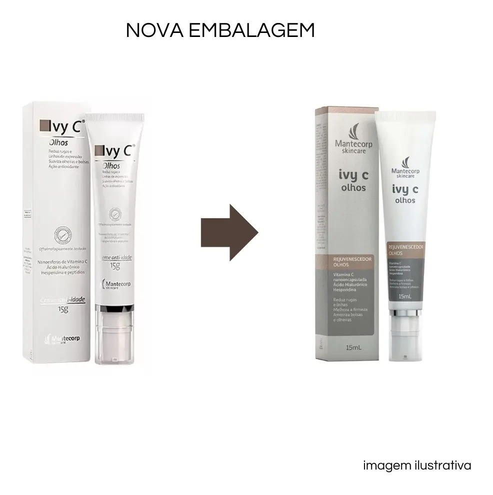 Rejuvenescedor para Área dos Olhos Ivy C 2