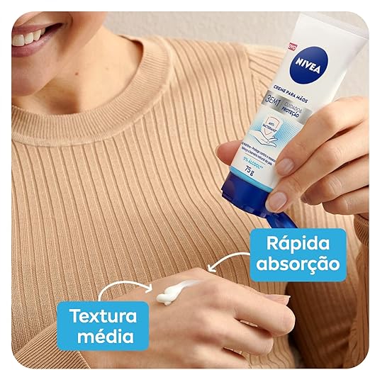 Creme Para as Mãos 3 em 1 Ação Antibacteriana 2