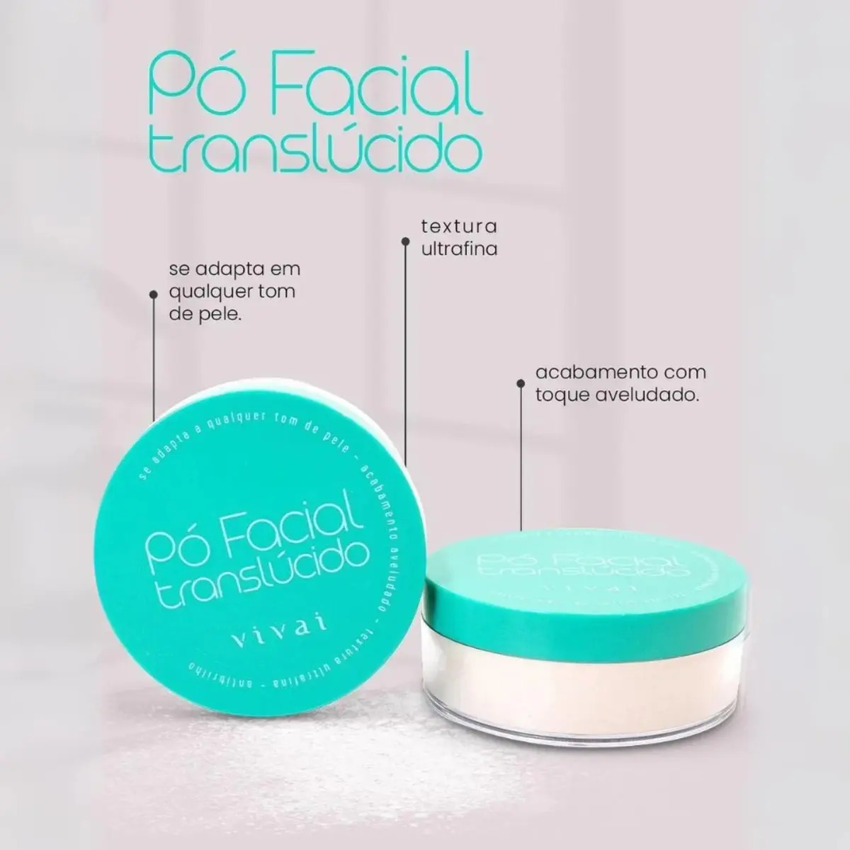 Pó Facial Translúcido Vivai 4