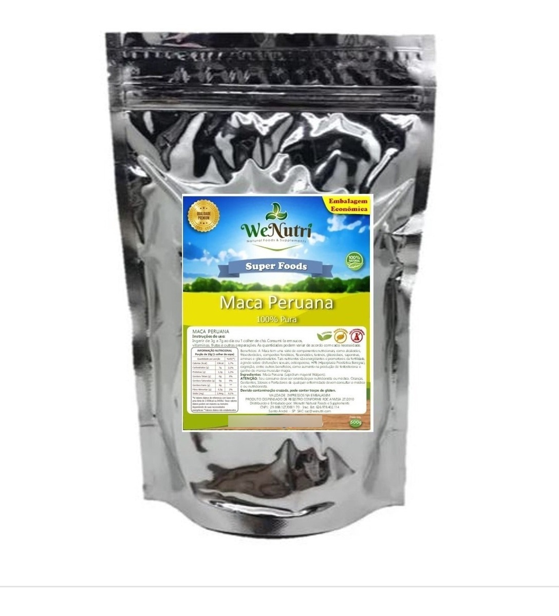 Maca Peruana Pura em Pó 1