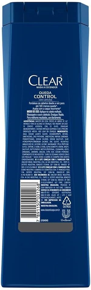 Shampoo Anticaspa Men Queda Control  3