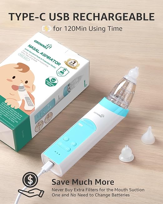 Aspirador Nasal Elétrico Baby 4