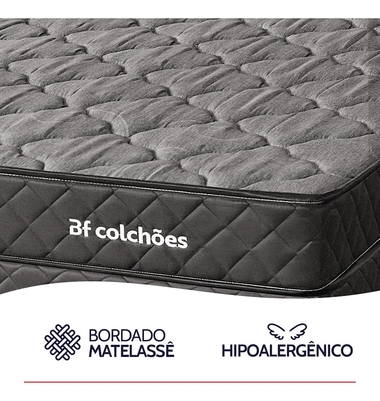 Colchão Casal Ortopédico Espuma D45 Extra Firme 3