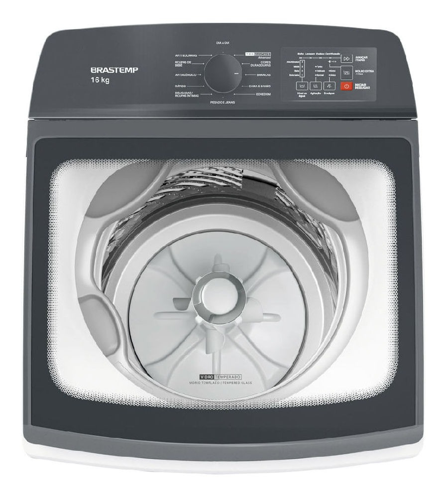 Máquina de Lavar Brastemp 16 kg Branca 2