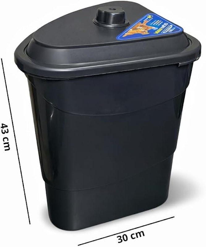Porta-Ração Container 15 kg de Canto 2