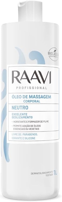 Óleo de Massagem Corporal Neutro Raavi 1