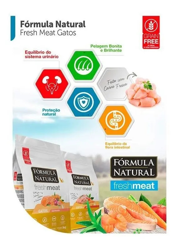 Fórmula Natural Fresh Meat para Gatos Filhotes 3