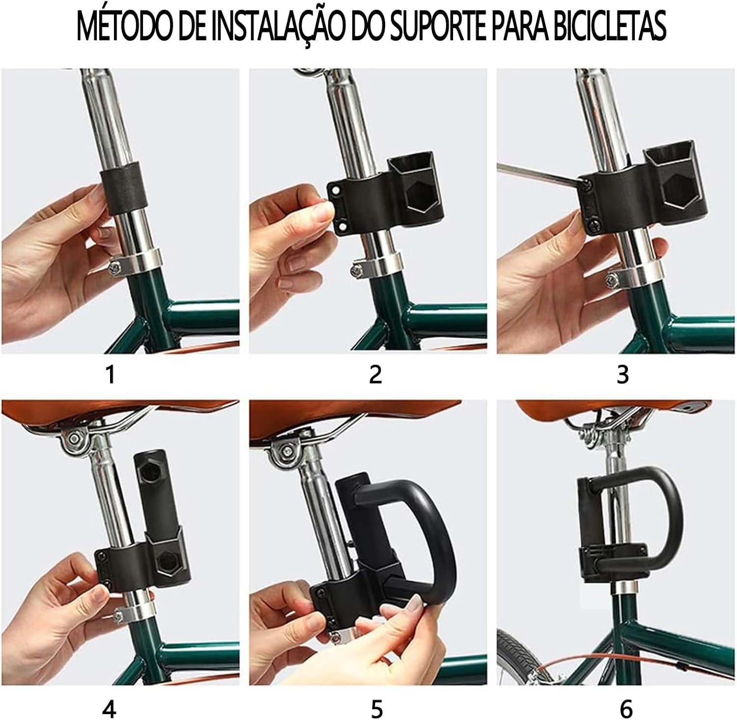 Cadeado para Bicicleta Erufale U-Lock 5