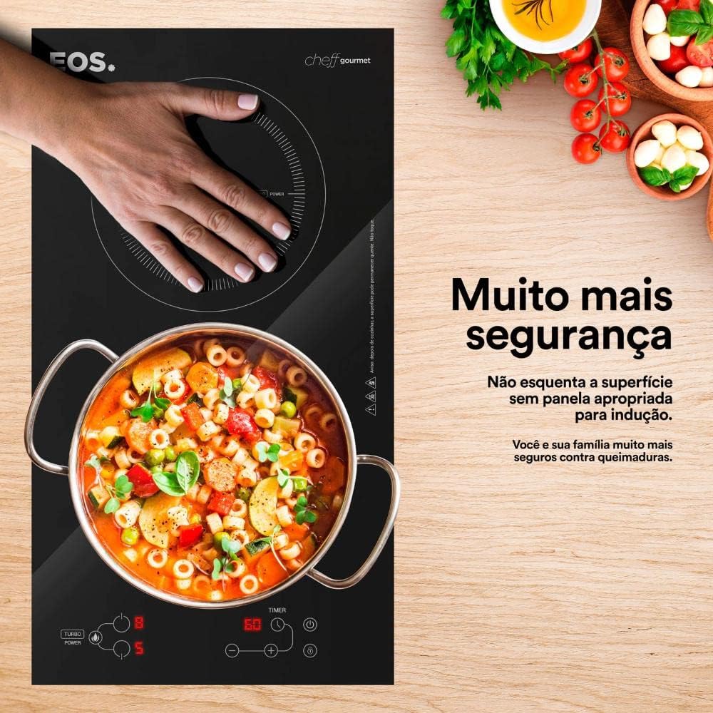 Cooktop de Indução 2 Bocas EOS Cheff Gourmet 5
