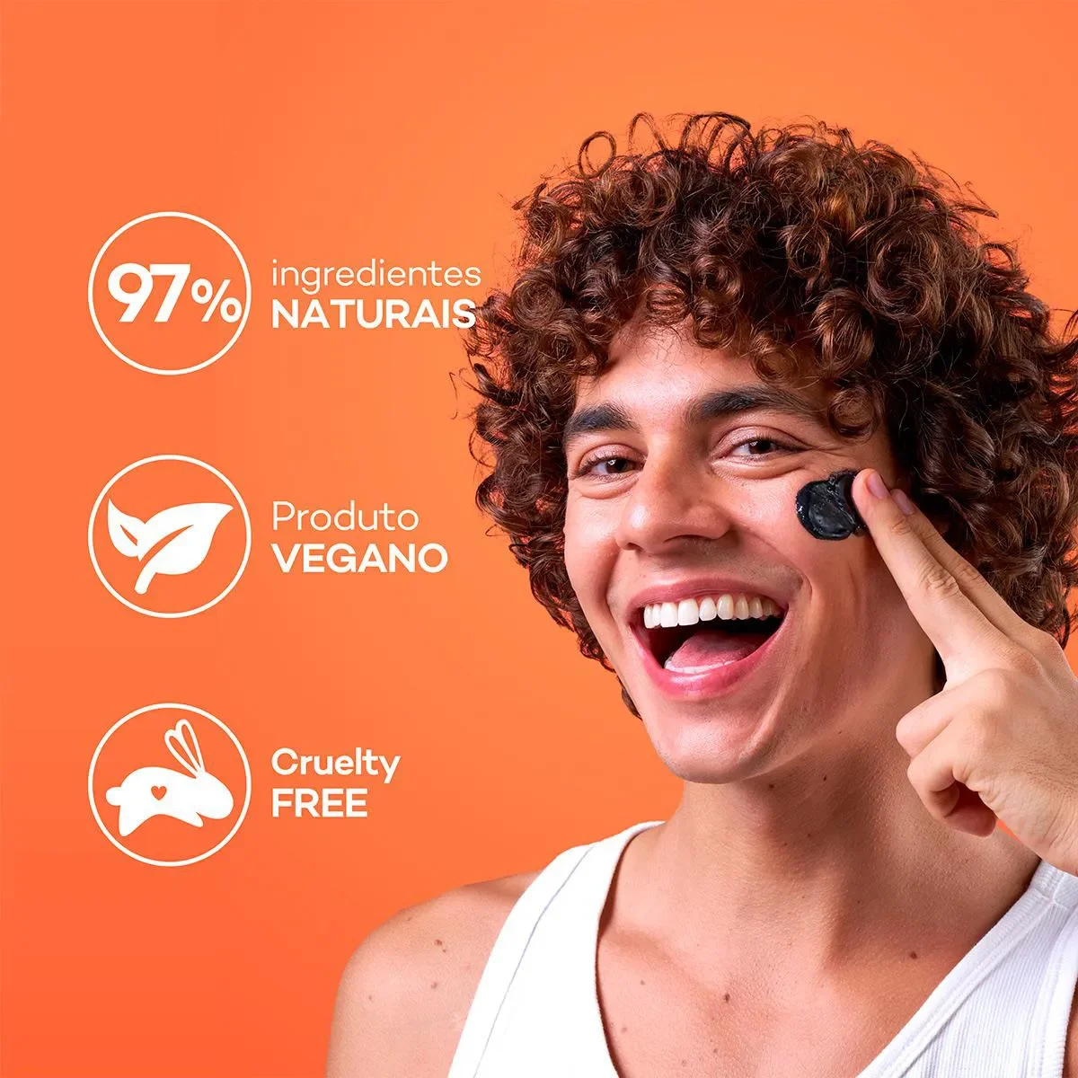 Actine Carvão Detox - Gel Esfoliante Limpeza Profunda 4
