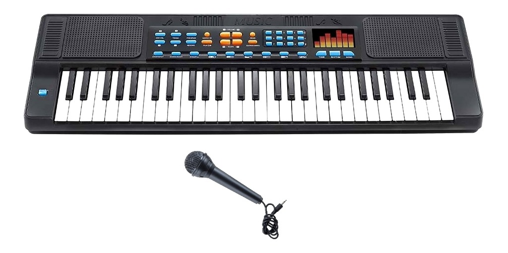 Teclado com Microfone DM Toys HS5460A 1