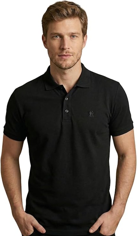 Polo Piquet Lisa com Botão Polo Wear 1