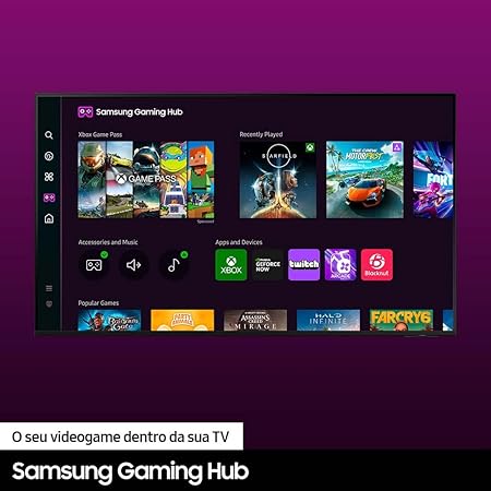 Smart TV 43" UHD 4K 4