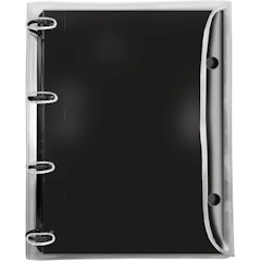 Fichário Universitário PVC Cristal Vision