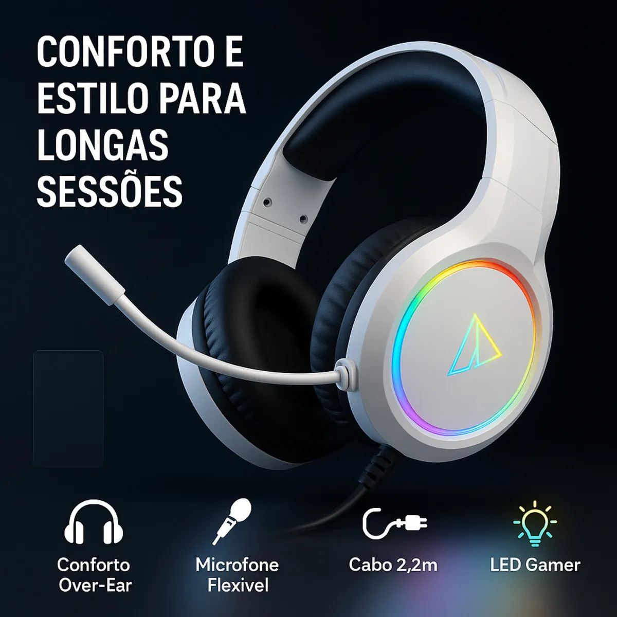 Headset Gamer Force One Titan 7.1 5