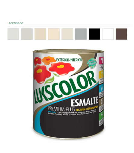 Esmalte Base Água Premium Plus 3