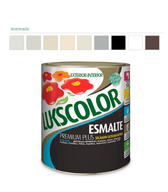 Esmalte Base Água Premium Plus 3