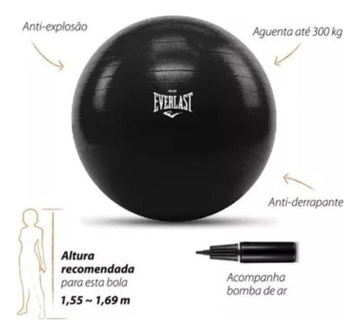 Bola de Pilates Everlast 2