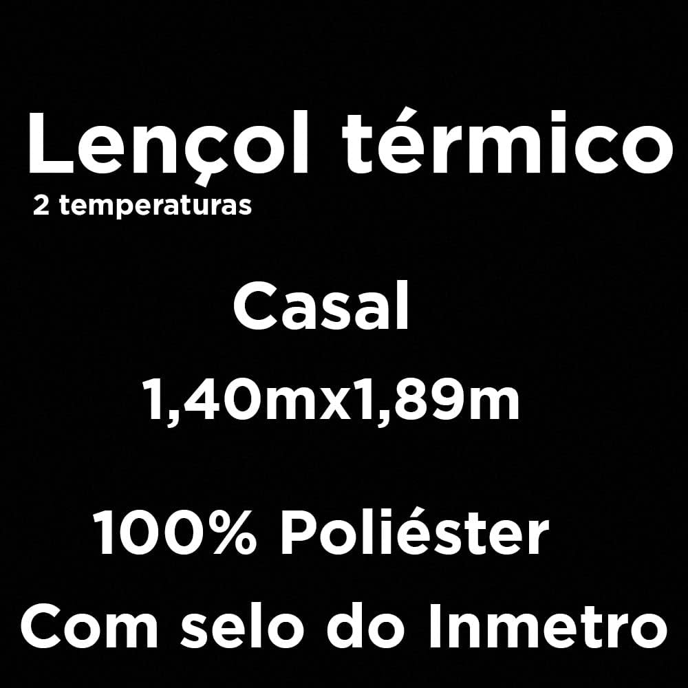 Lençol Térmico 2 Temperaturas Casal 5