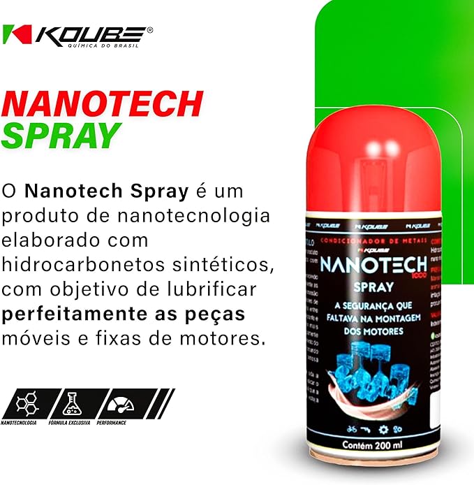 Condicionador de Metais Nanotech 1000 Spray 2