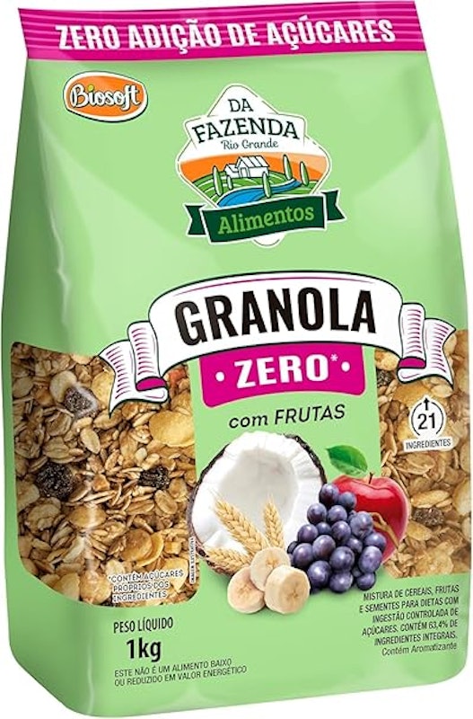 Granola Zero com Frutas 1