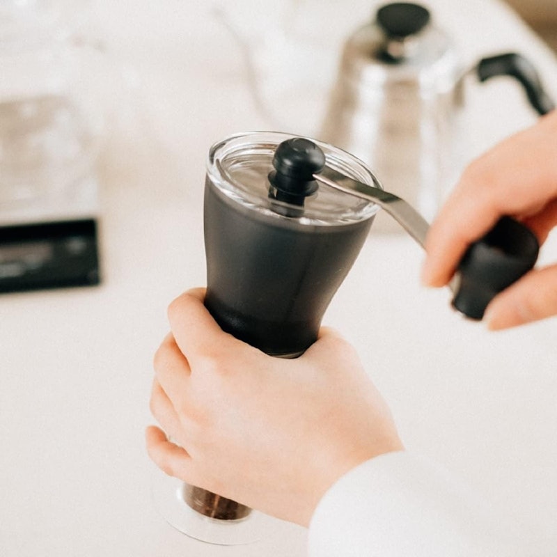 Ceramic Coffee Mill Mini-Slim + 5