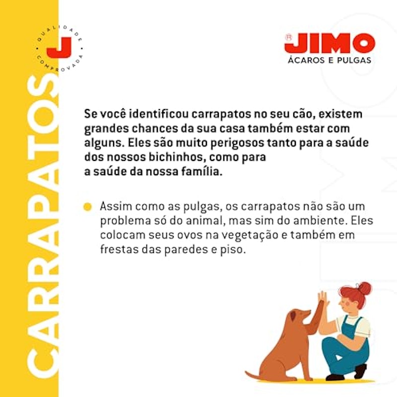 Jimo Ácaros e Pulgas Aerossol 5