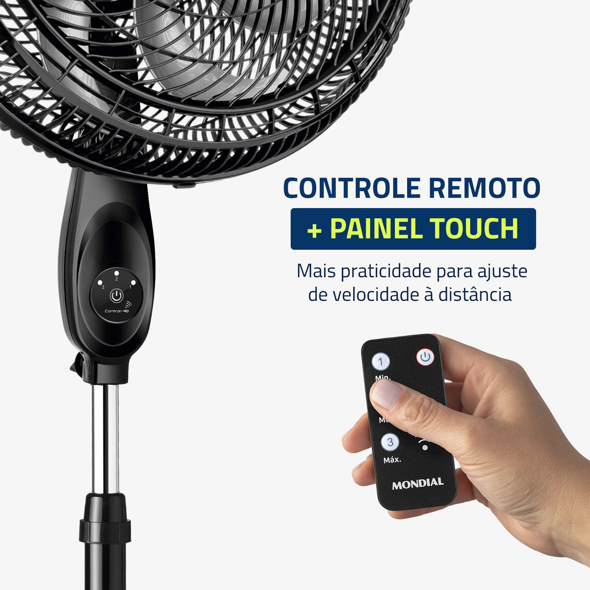 Ventilador de Coluna Turbo Tech 3