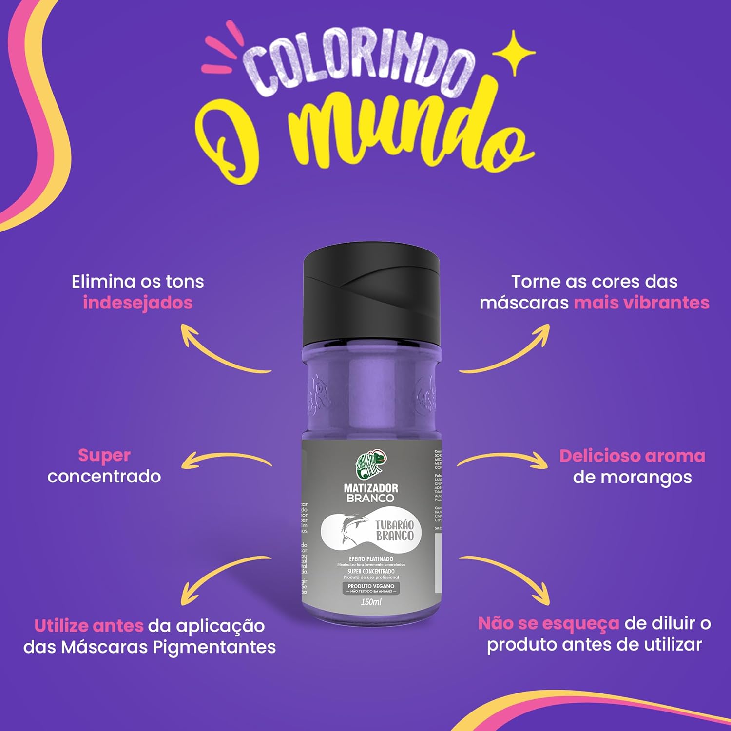 Matizador Branco Tubarão Branco 4