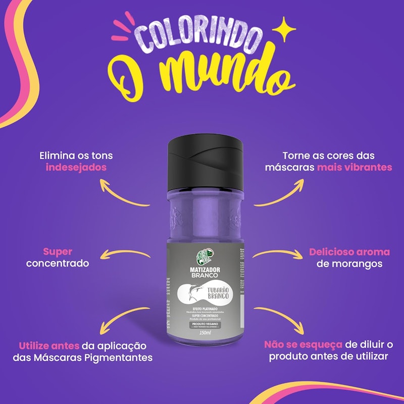 Matizador Branco Tubarão Branco 4