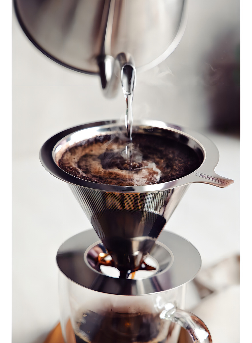 Coador de Café Tramontina em Aço Inox 3