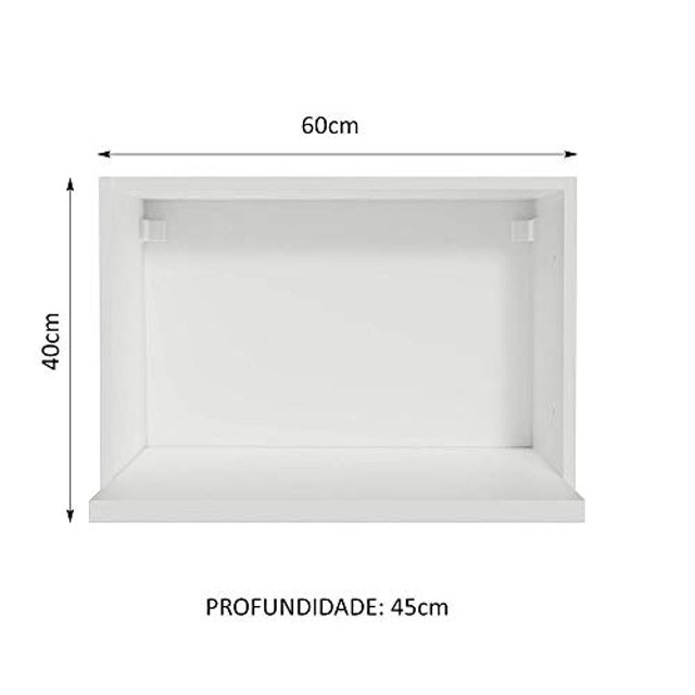 Nicho para Micro-ondas Madesa Acordes 3