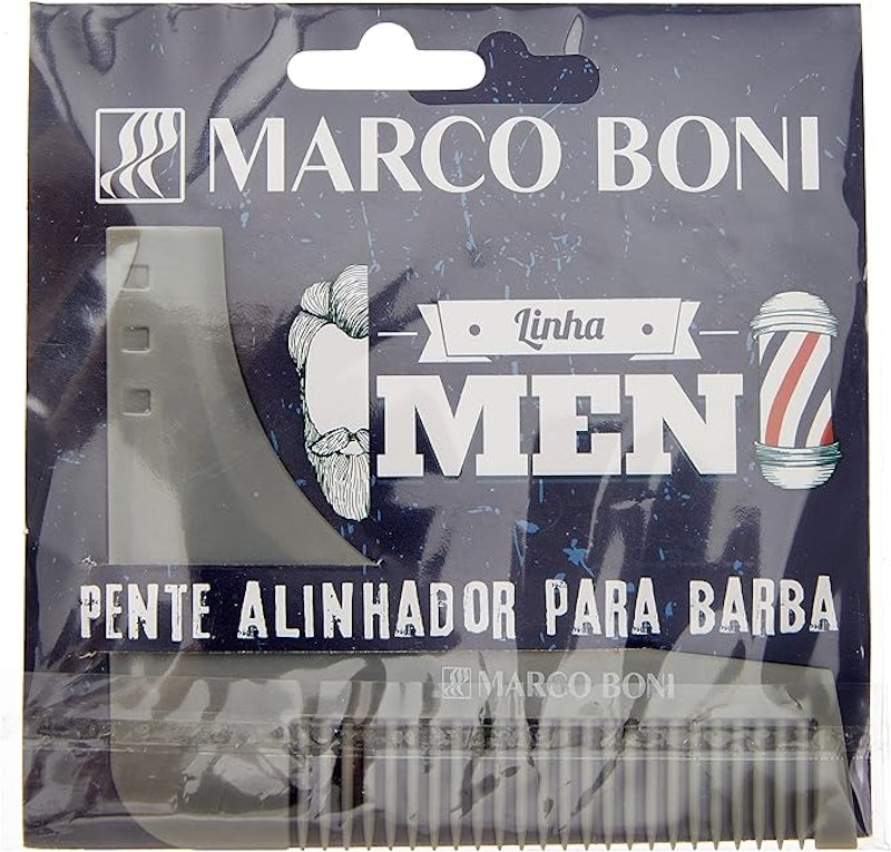 Pente de Plástico Alinhador de Barba 3