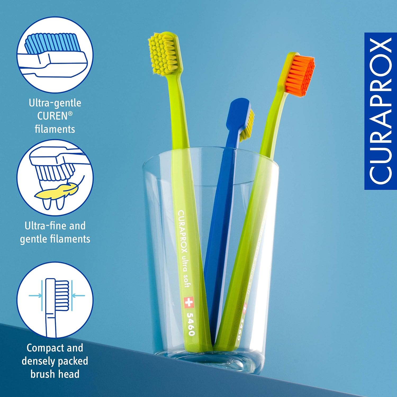 Curaprox TRIO 5460 Ultra Soft 3