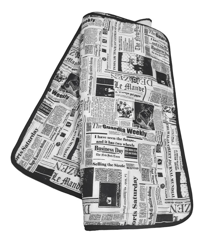 Tapete Higiênico Lavável Pet Wash News Jornal 4