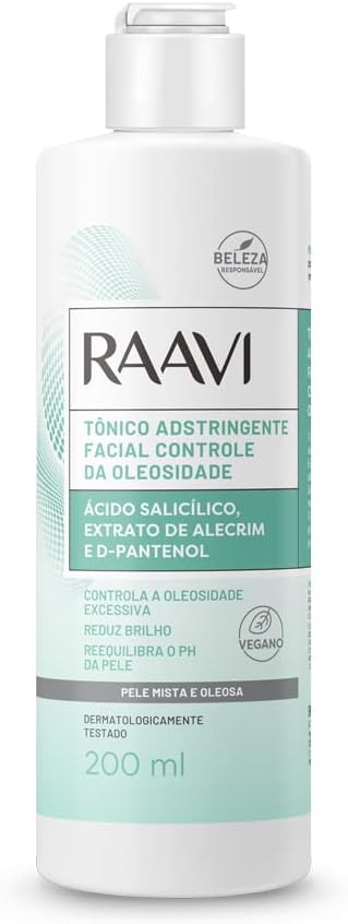 Tônico Adstringente Facial Controle da Oleosidade 1