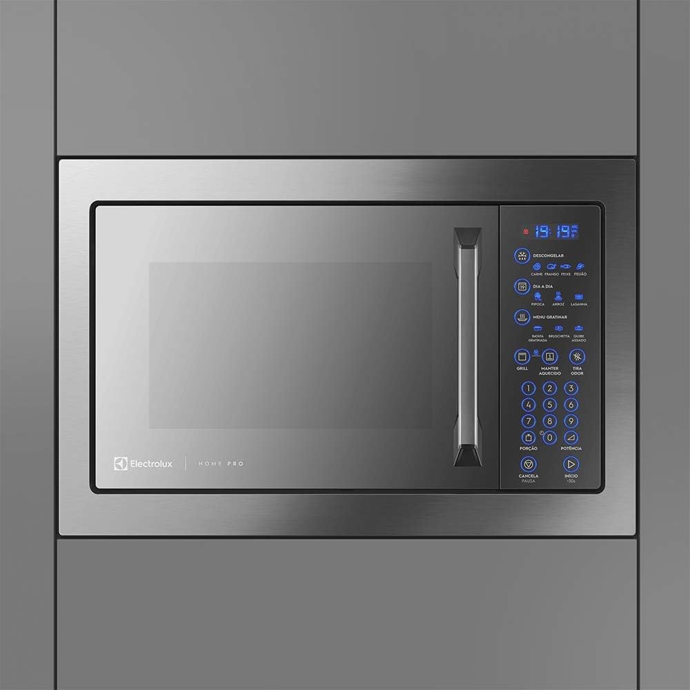 Micro-ondas Electrolux 34 L Inox Home Pro com Grill e Função Tira Odor 2
