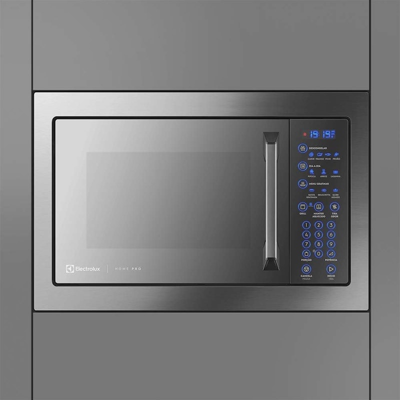 Micro-ondas Electrolux 34 L Inox Home Pro com Grill e Função Tira Odor 2
