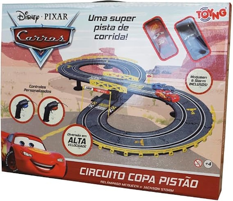Pista Elétrica Carros Disney 1