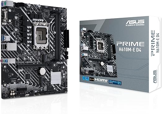 Placa-Mãe Prime H610M-E D4 1