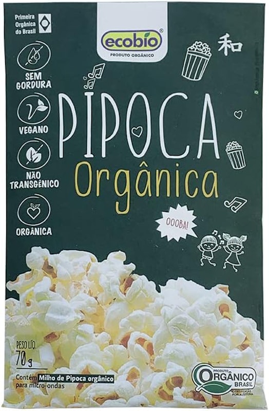 Pipoca Orgânica para Micro-Ondas 1
