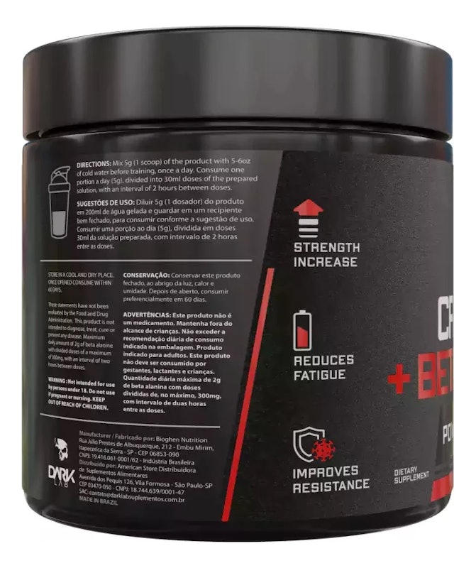 Creatina e Beta-Alanina 300 g 3