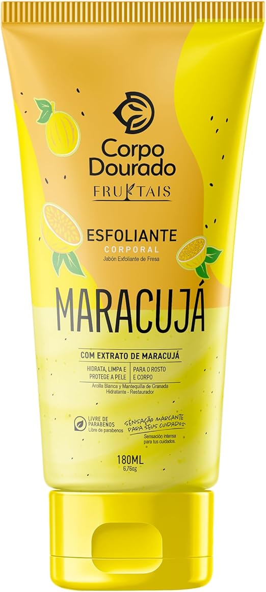 Sabonete Esfoliante Maracujá e Camomila 180ml 1