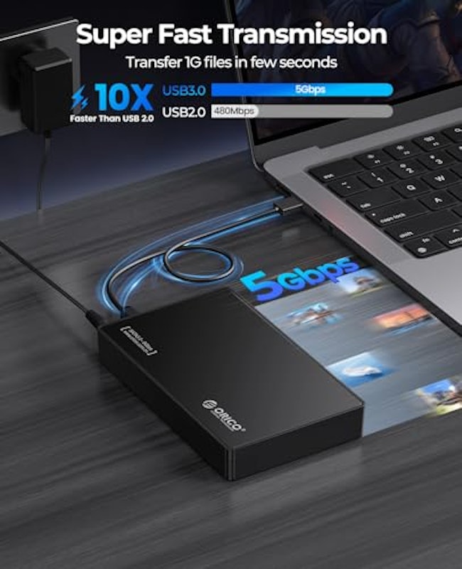 Case HD Externo Orico 5