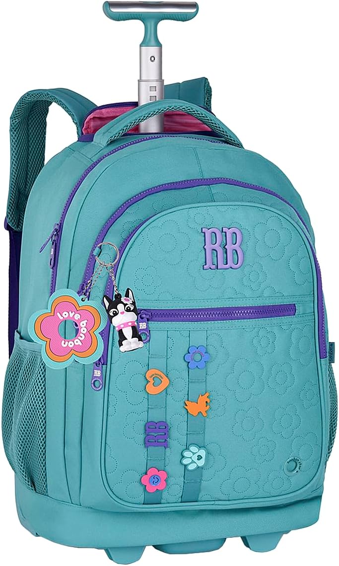 Mochila Infantil Menina RB Rebecca Bonbon Holografica 1
