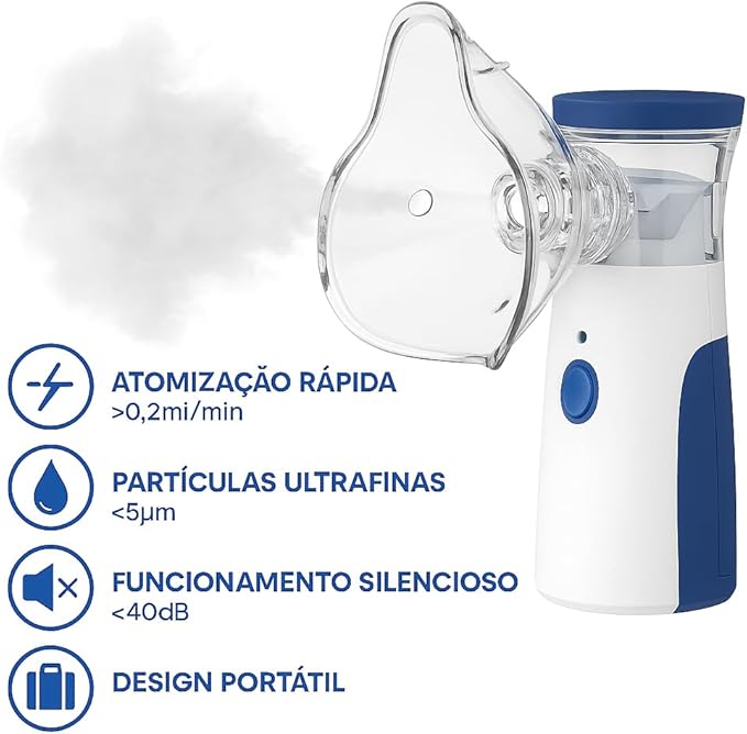 Nebulizador Portátil Ultrassônico 4
