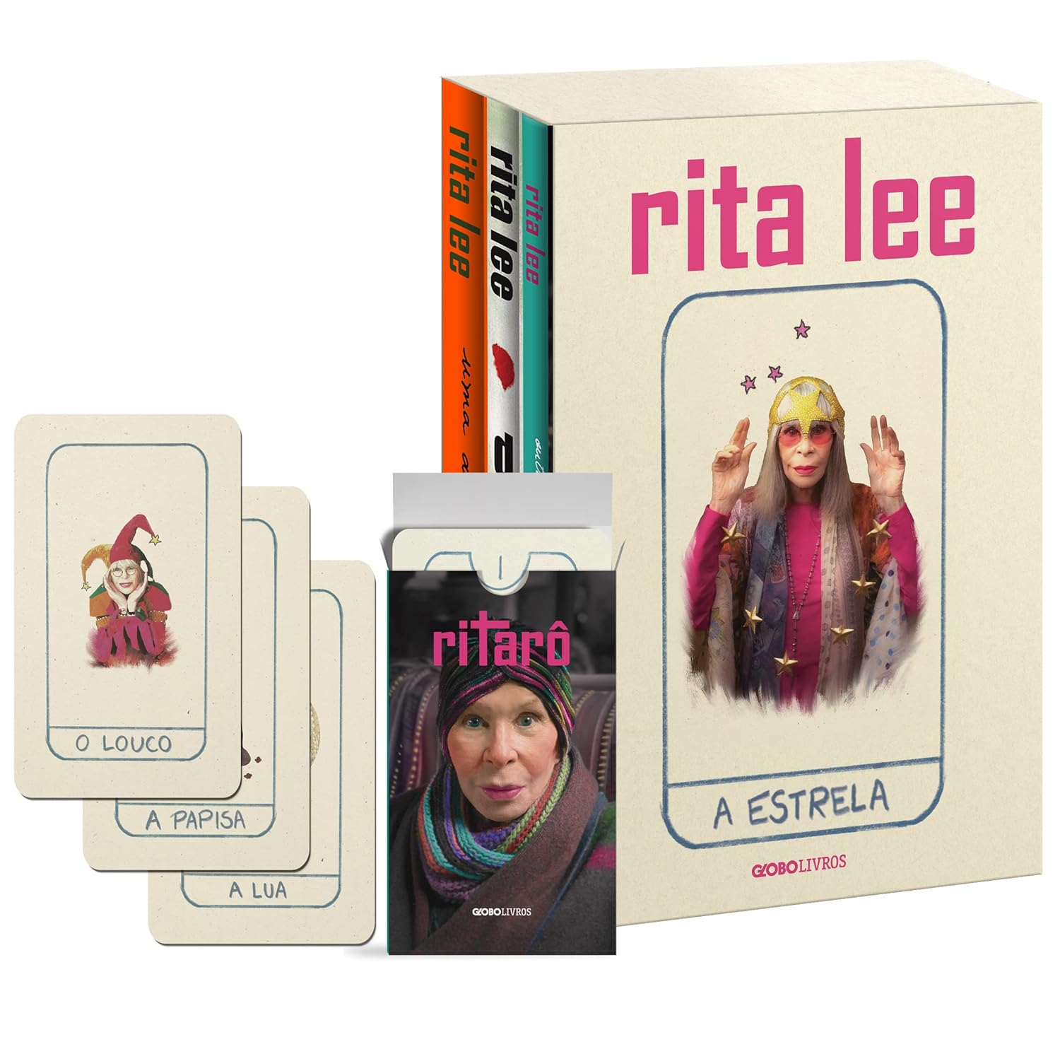 Box Livros de Rita Lee com riTarô 1