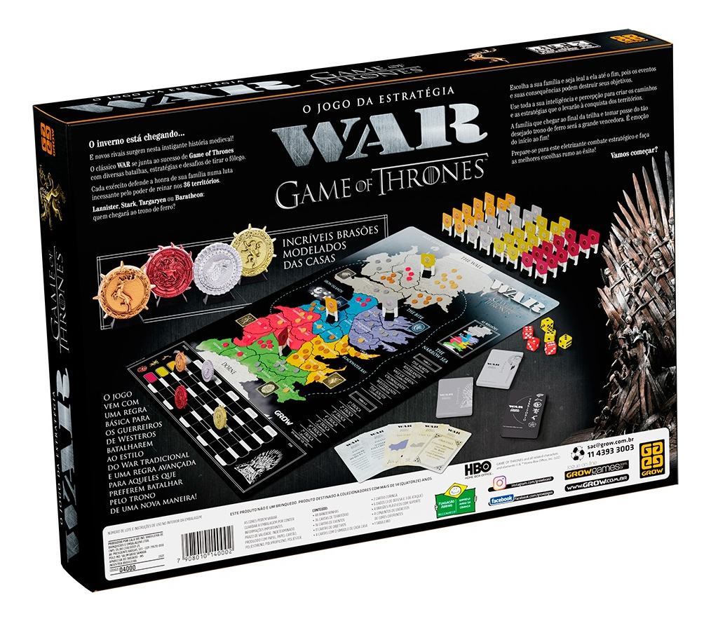 Jogo War Game of Thrones 2